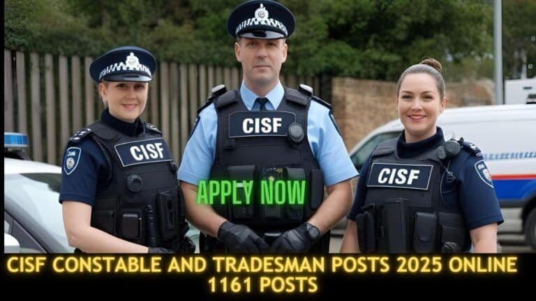 CISF Constable and Tradesman