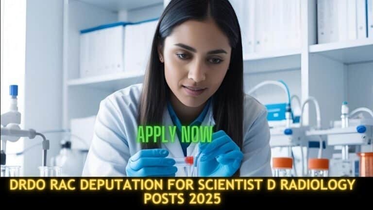 DRDO RAC Deputation