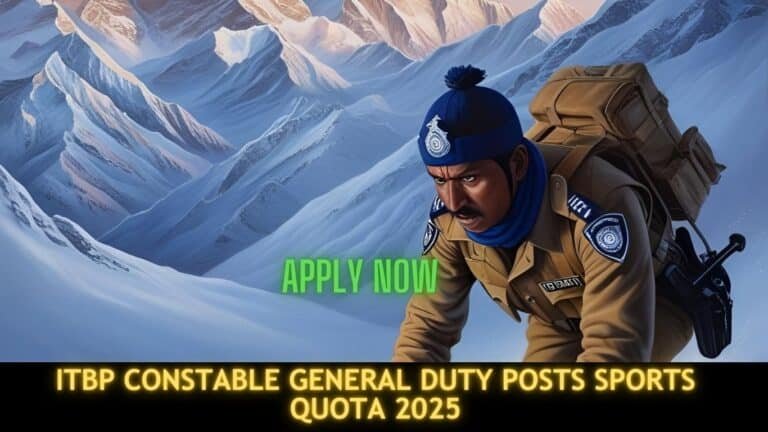 ITBP Constable General Duty