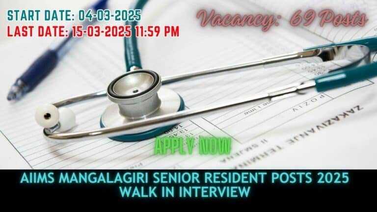AIIMS Mangalagiri Senior Resident