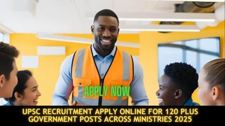 UPSC Recruitment Apply Online