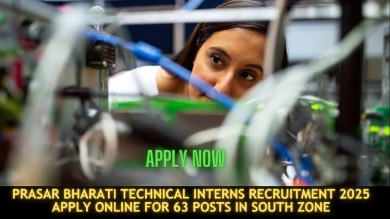 Prasar Bharati Technical Interns