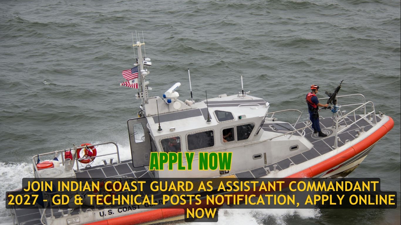 Join Indian Coast Guard