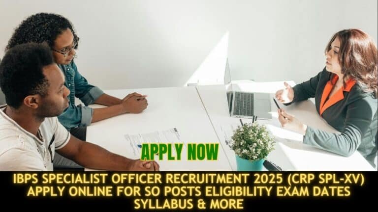 IBPS Specialist Officer